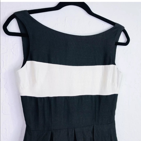 Kate Spade Black and White fit and flare dress - Picture 1 of 2